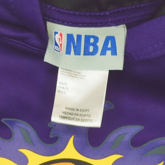 NBA Phoenix Suns Youth Purple Hoodie Sweatshirt Size S Kangaroo Pocket & Logo - Picture 3 of 6